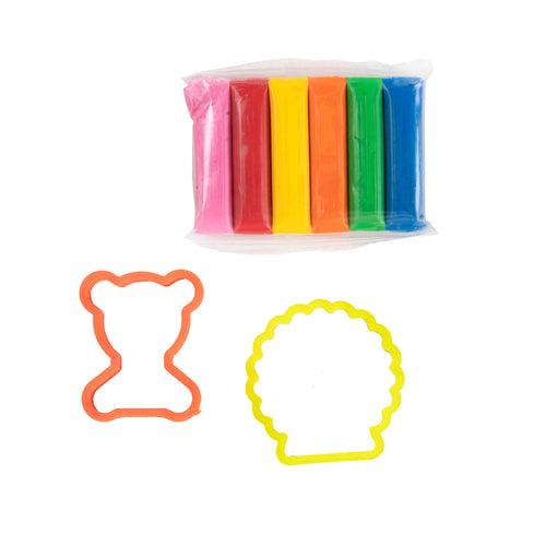 Modelling Clay - 6 Colours Set | 50gm