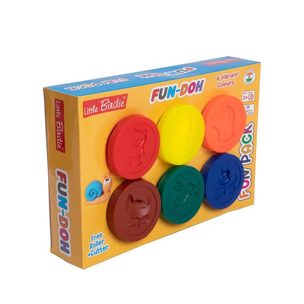 Modelling Dough - Vibrant | 6 Colours set 50gm each