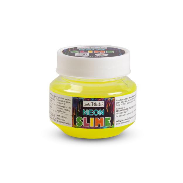 Neon Slime - Yellow | 100gm Bottle