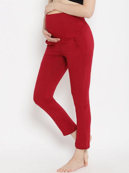 Maternity French Terry Casual Pants