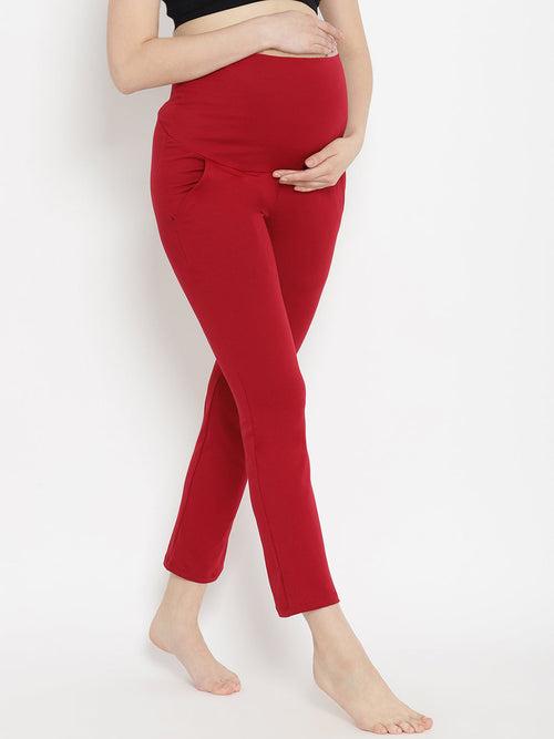 Maternity French Terry Casual Pants