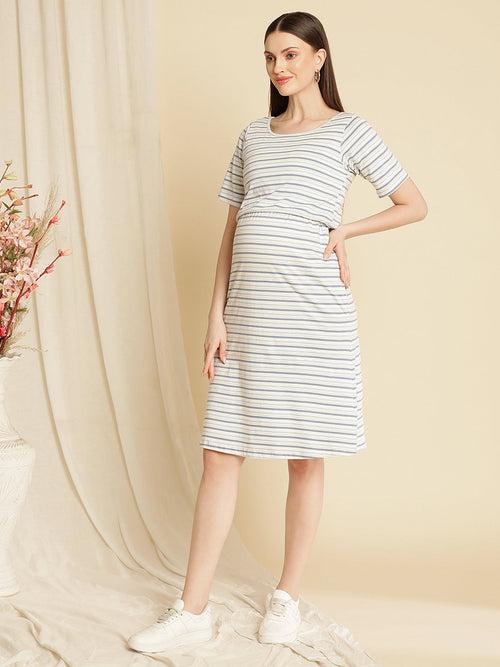 Zipless Maternity Dress