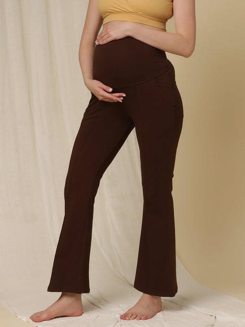 Maternity Bell-bottom Pants- Winter