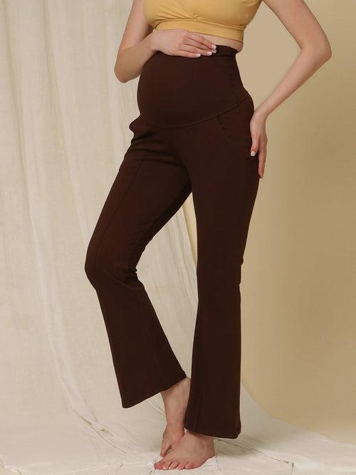 Maternity Bell-bottom Pants- Winter