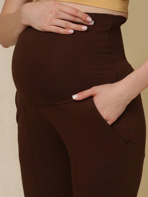 Maternity Bell-bottom Pants- Winter