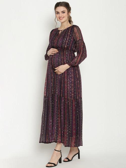 Lurex Pregnancy Dress