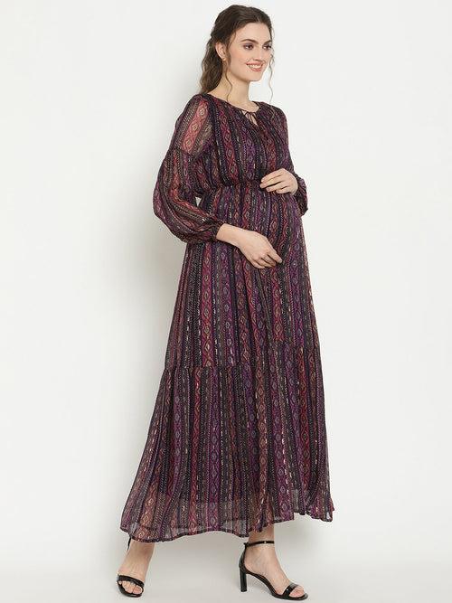 Lurex Pregnancy Dress