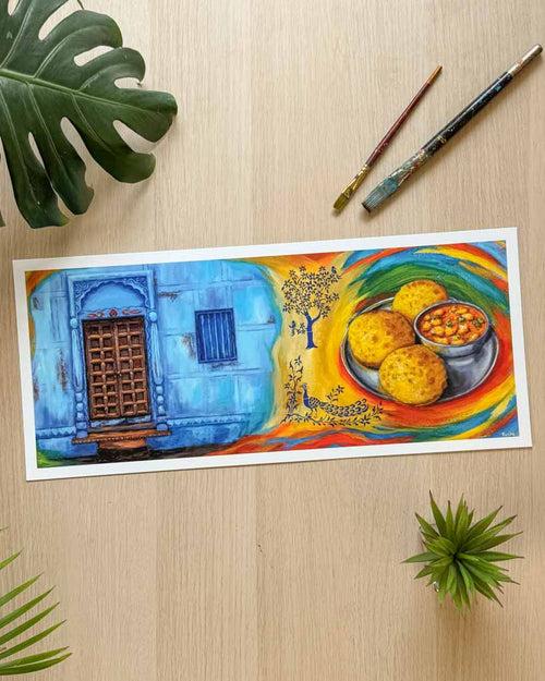 The essence of Uttar Pradesh - Art Print