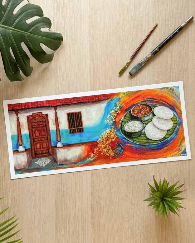 The essence of Tamil Nadu - Art Print