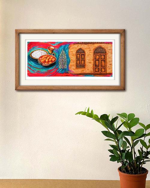 The essence of Jammu & Kashmir - Art Print