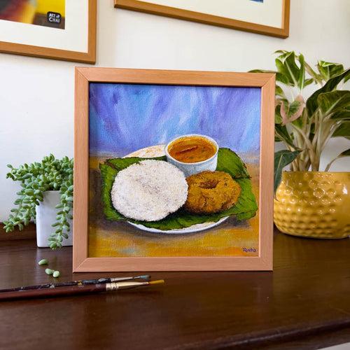 Idli Wada Sambar - Painting