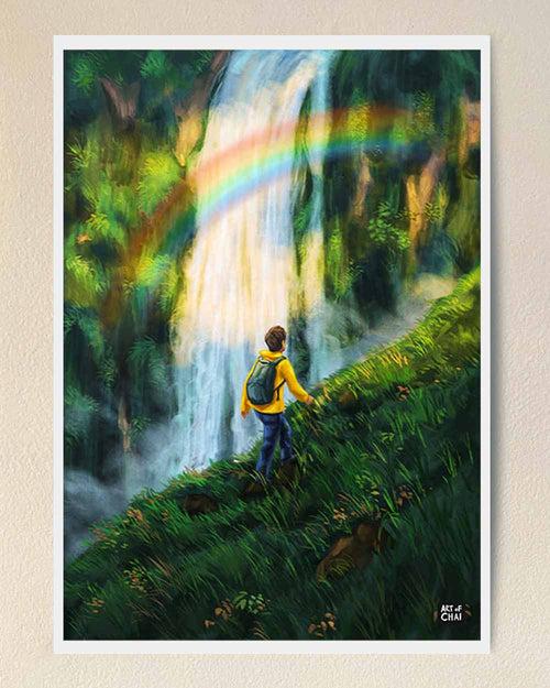 Finding new paths - Art Print