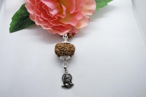 10 Mukhi Krishna Rudraksha Pendant - Symbol of Divine Protection | Brahmatells