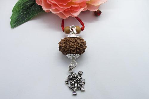 11 Mukhi Hanuman Rudraksha Pendant - Symbol of Spiritual Strength | Brahmatells