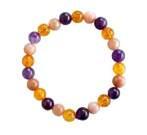 Healing Crystal Bracelet - Natural Gemstones for Energy & Balance