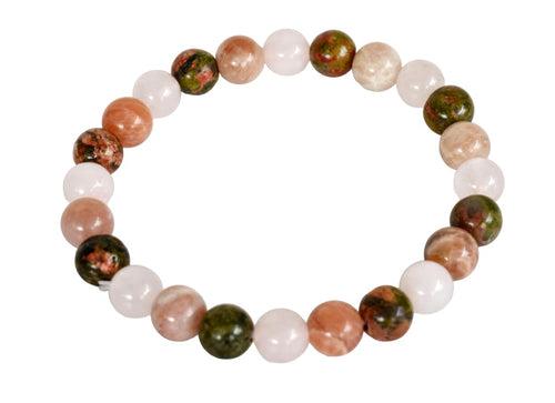 Healing Crystal Bracelet - Natural Gemstones for Energy & Balance