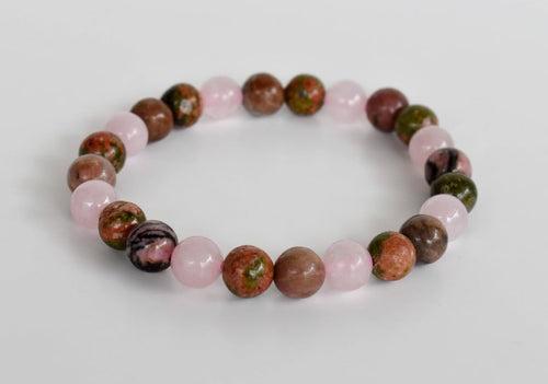 Healing Crystal Bracelet - Natural Gemstones for Energy & Balance