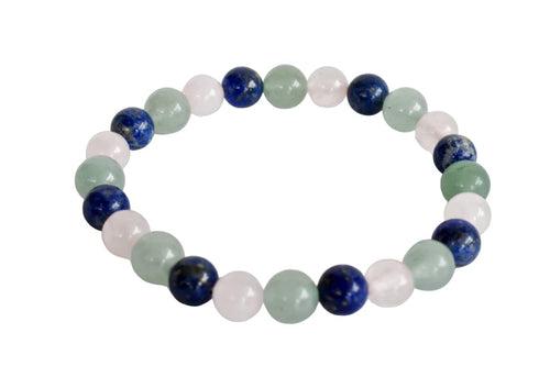 Healing Crystal Bracelet - Natural Gemstones for Energy & Balance