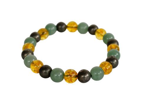 Healing Crystal Bracelet - Natural Gemstones for Energy & Balance