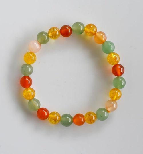 Healing Crystal Bracelet - Natural Gemstones for Energy & Balance