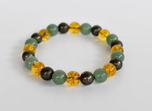 Healing Crystal Bracelet - Natural Gemstones for Energy & Balance