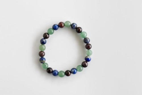 Healing Crystal Bracelet - Natural Gemstones for Energy & Balance