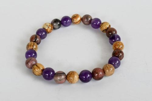 Healing Crystal Bracelet - Natural Gemstones for Energy & Balance