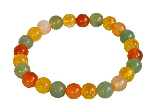 Healing Crystal Bracelet - Natural Gemstones for Energy & Balance