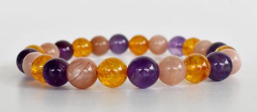 Healing Crystal Bracelet - Natural Gemstones for Energy & Balance