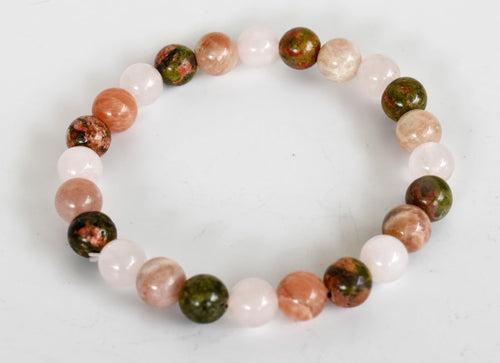 Healing Crystal Bracelet - Natural Gemstones for Energy & Balance