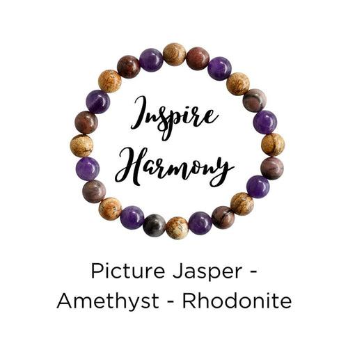 Healing Crystal Bracelet - Natural Gemstones for Energy & Balance