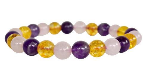 Healing Crystal Bracelet - Natural Gemstones for Energy & Balance