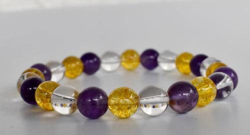 Healing Crystal Bracelet - Natural Gemstones for Energy & Balance