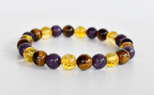 Healing Crystal Bracelet - Natural Gemstones for Energy & Balance