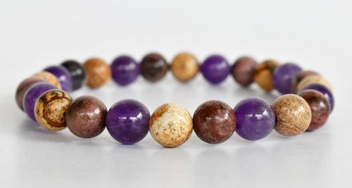 Healing Crystal Bracelet - Natural Gemstones for Energy & Balance