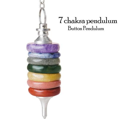 7 Chakra Pendulum for Reiki Healing & Dowsing | Brahmatells