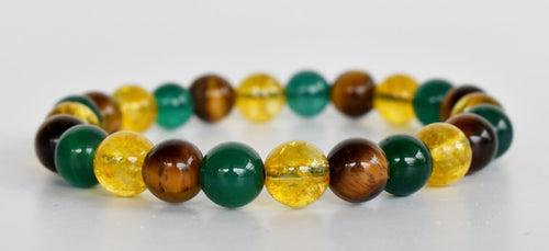 Healing Crystal Bracelet - Natural Gemstones for Energy & Balance