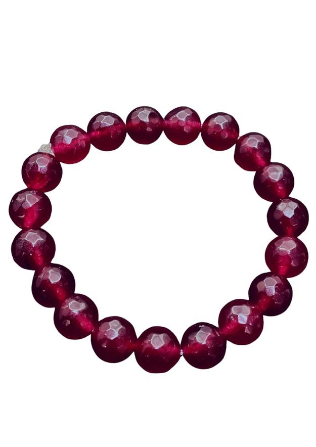 Ruby Jade Gemstone Bracelet | Style & Confidence