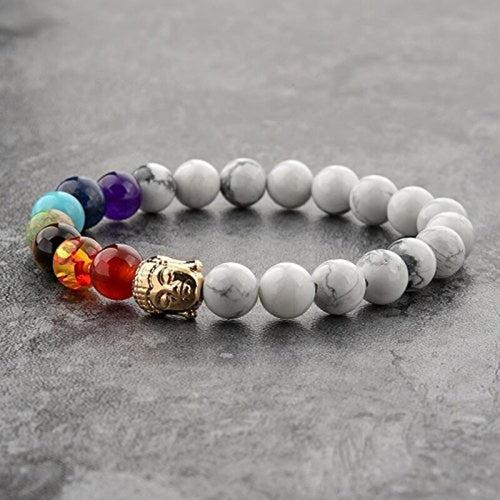 Triple Protection 7 Chakra Beads Bracelet - Balance & Harmony