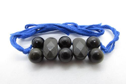 Black Obsidian Rakhi