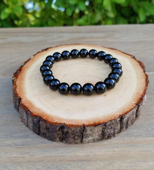 Black Tourmaline Healing Bracelet | Brahmatells Astrology Accessories