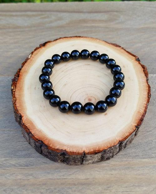 Black Tourmaline Healing Bracelet | Brahmatells Astrology Accessories