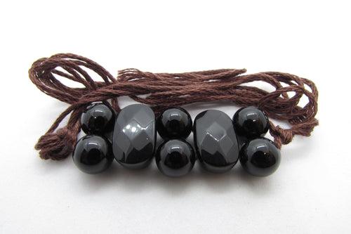 Black Tourmaline Rakhi - Protective & Grounding Energy | Brahmatells