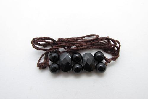 Black Tourmaline Rakhi - Protective & Grounding Energy | Brahmatells