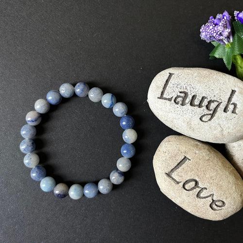 Blue Aventurine Crystal Bracelet | Brahmatells