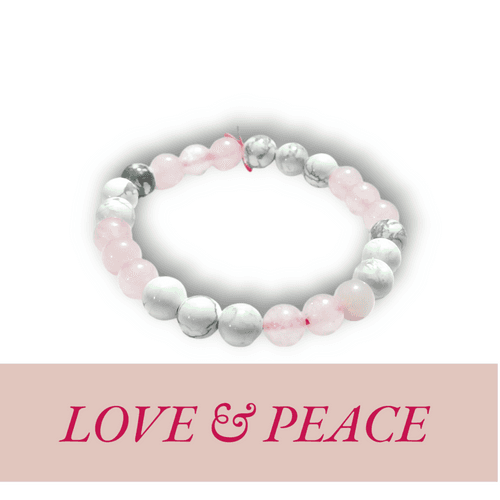 Love & Peace Gemstone Bracelet for Relationships | Brahmatells