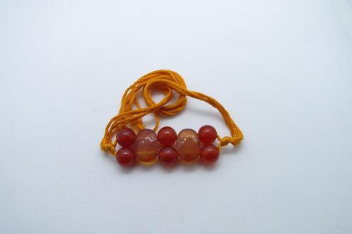 Red Carnelian Band for Confidence & Vitality | Brahmatells