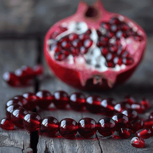 Red Garnet Bracelet for Courage & Passion | Brahmatells