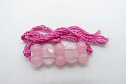 Rose Quartz Rakhi