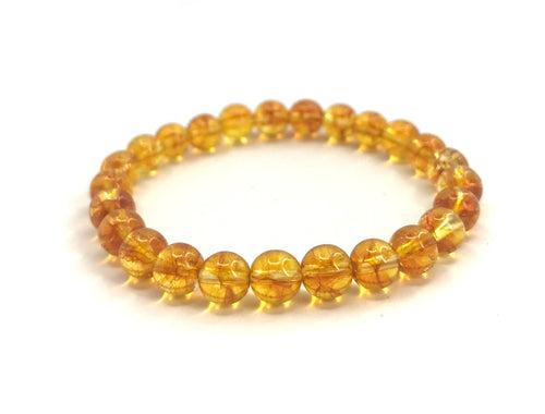 Natural Amber Healing Bracelet | Brahmatells